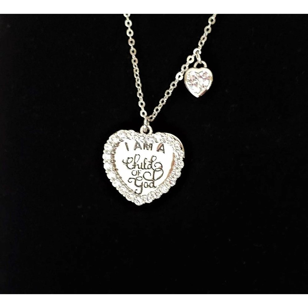 I AM A CHILD OF GOD Sterling Silver Inspirational Necklace!